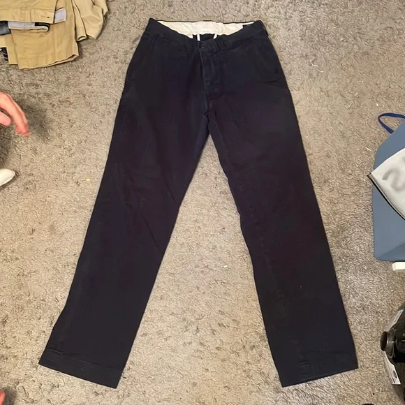 Polo navy dress khakis pants - Picture 1 of 5